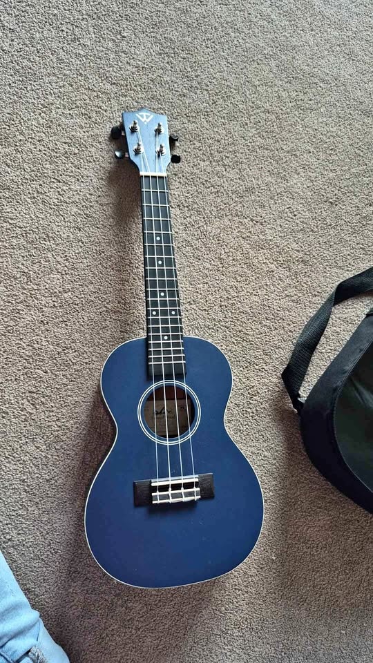 Blue Twisted Woods Ukulele