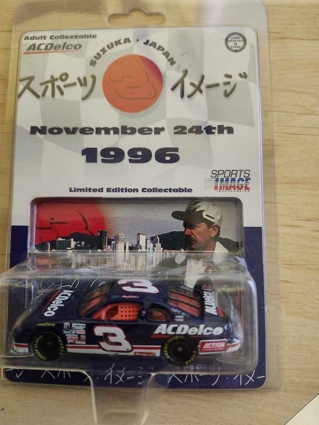 Dale Earnhardt Suzuka Japan Nov 24, 1996 Limited Edition