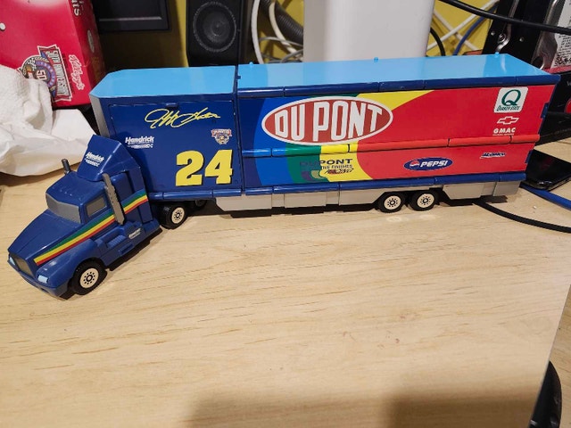 Jeff Gordon Winner Circle Transport and Car - photo 2