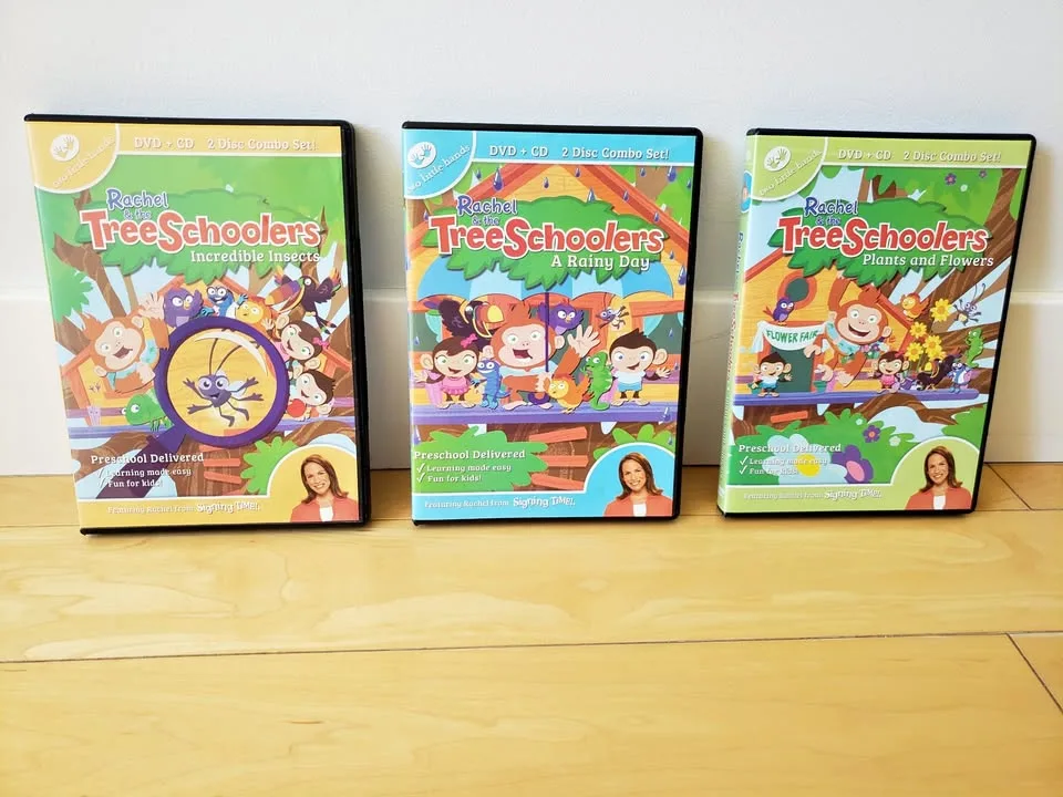 Rachel & The Tree Schoolers DVDs & CDs Set