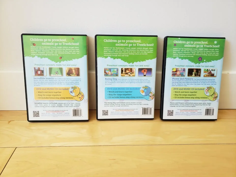 Rachel & The Tree Schoolers DVDs & CDs Set image indicator(2)