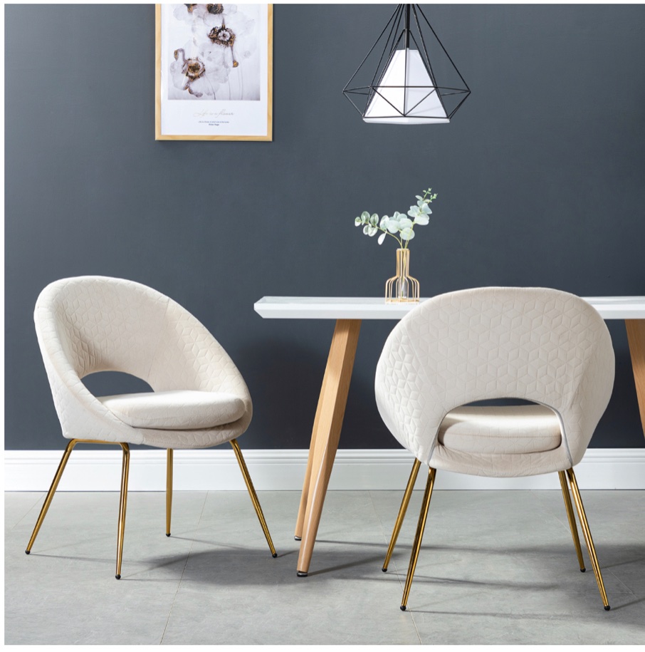 Set of 2 dining chairs