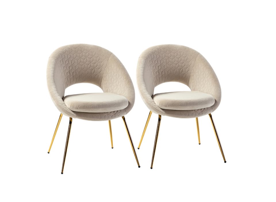 Set of 2 dining chairs - photo 5