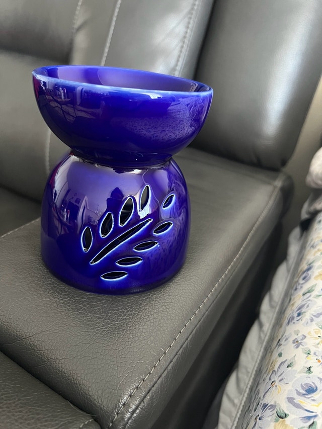 Blue Oil Warmer