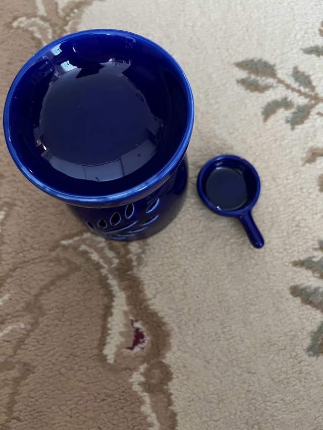Blue Oil Warmer - photo 5