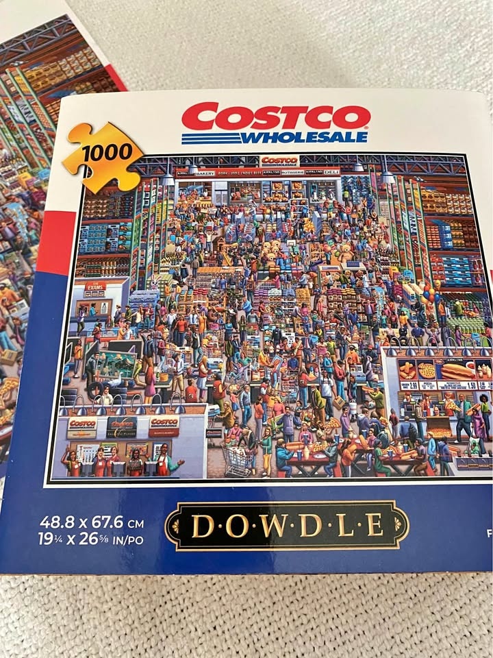 Brand New Dowdle Costco The Treasure Hunt 1000 Piece Puzzle