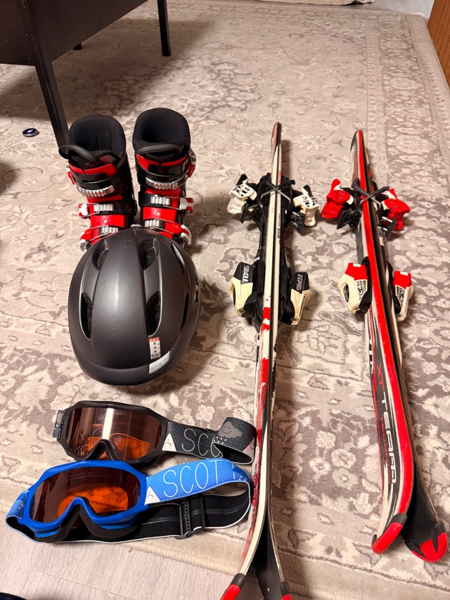 Ski, Ski Boots and Equipment
