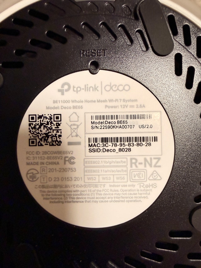 TP-Link Tri-Band WiFi 7 Mesh Router (Deco BE65) - photo 4