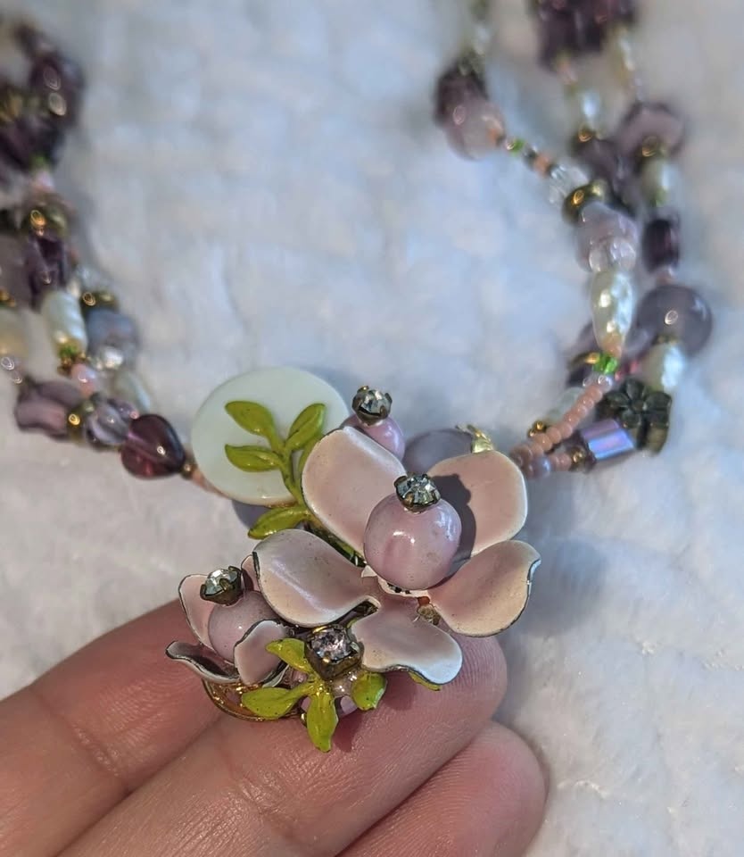 Vintage Artisan Beaded Necklaces (set of 2) - photo 5