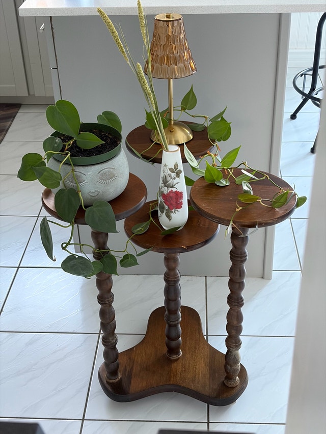 Vintage Plant Stand - photo 2