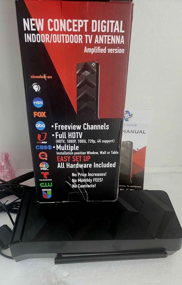 TV Antenna. Indoor/Outdoor. New Concept Digital. - photo 4