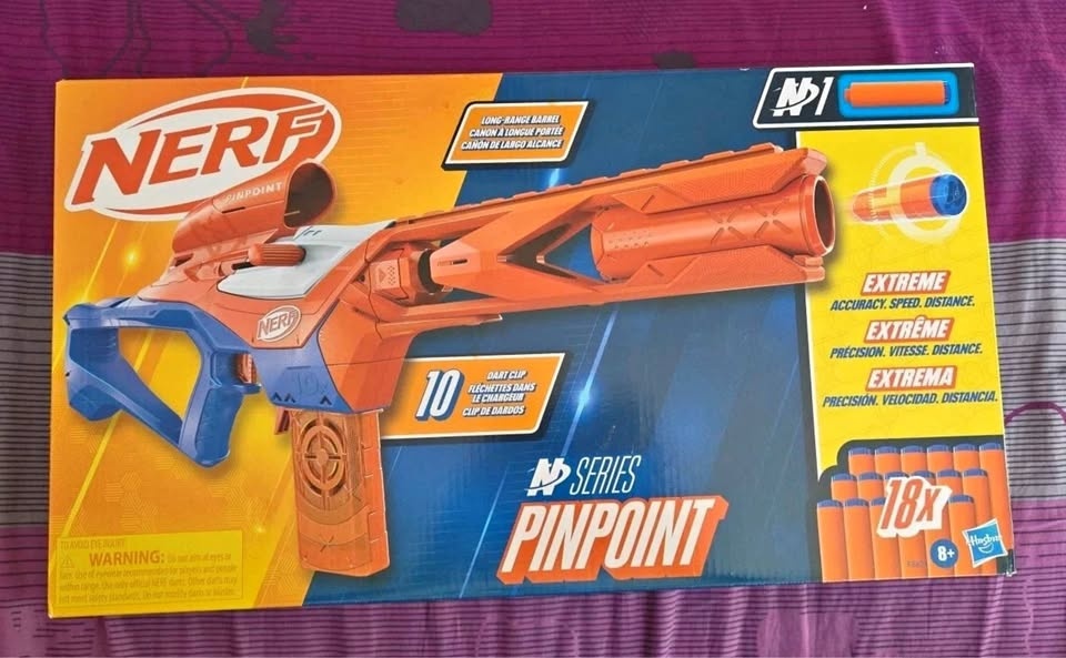 Nerf N Series Pinpoint Dart Blaster with 18 N1 Darts