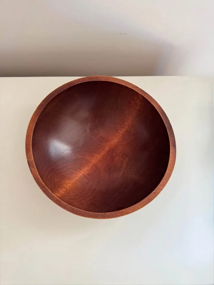 Vintage Baribocraft Canada Wood Salad Bowl Set - 5 Pieces image indicator(7)