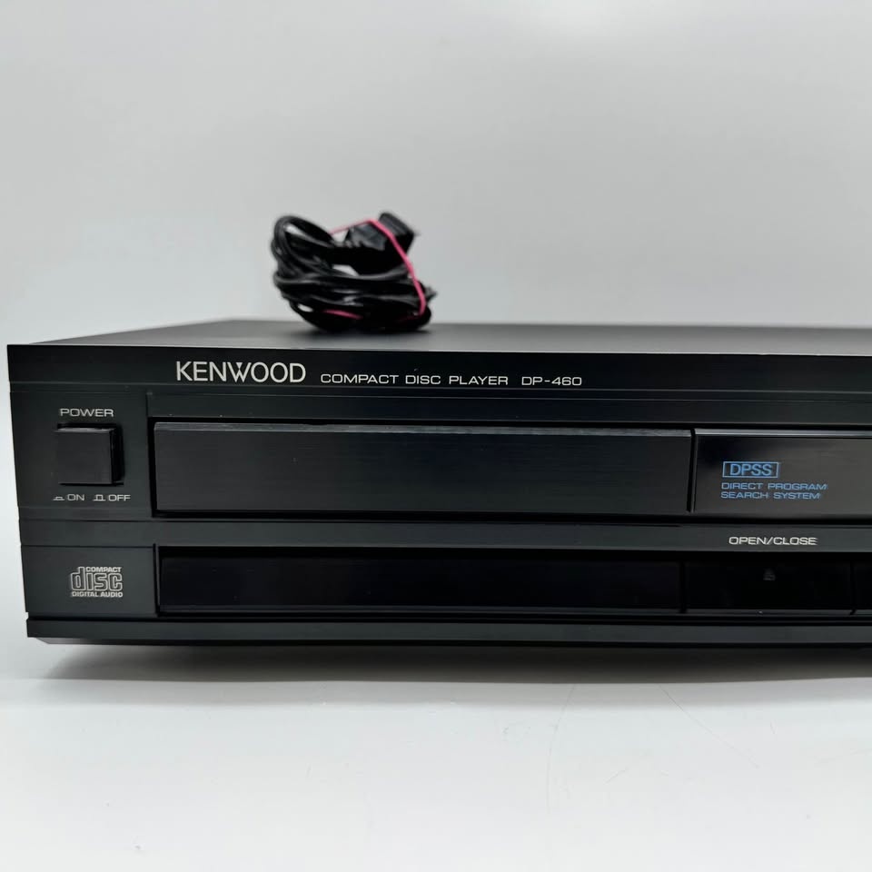 Kenwood DP-460 Vintage CD Player – Tested Working (1987) - photo 2
