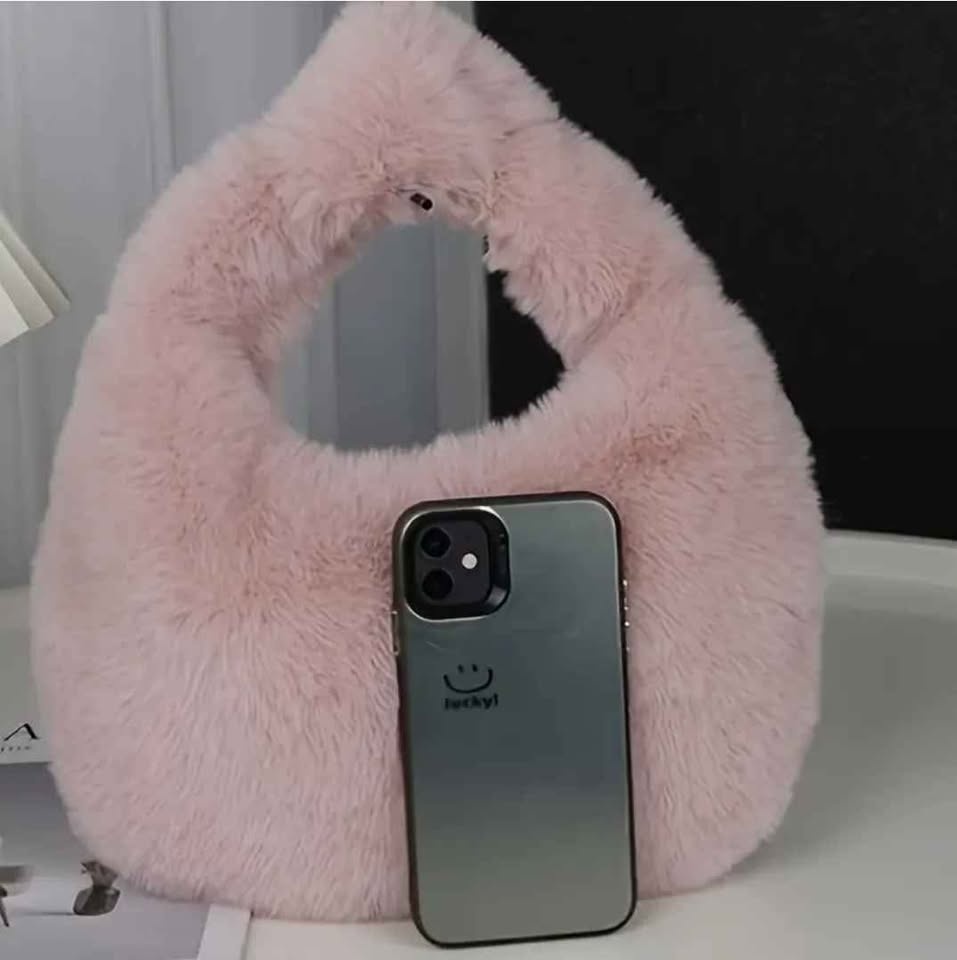 Women's Plush Handbags - photo 2