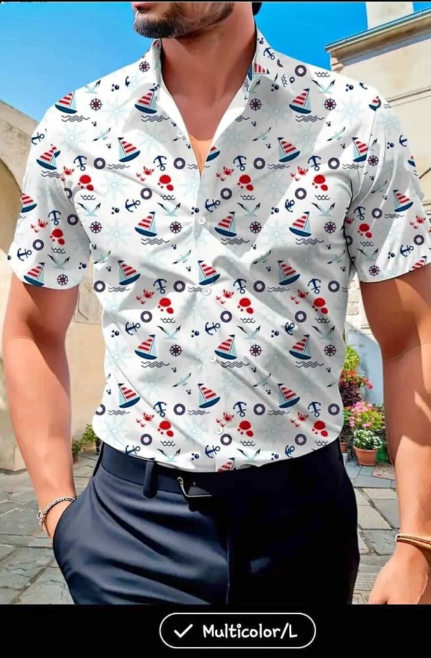Men's Casual Shirt - Large & XXL Available