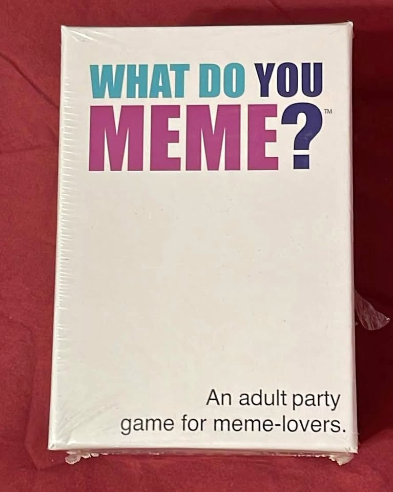 BNIB What Do You Meme? Card Game