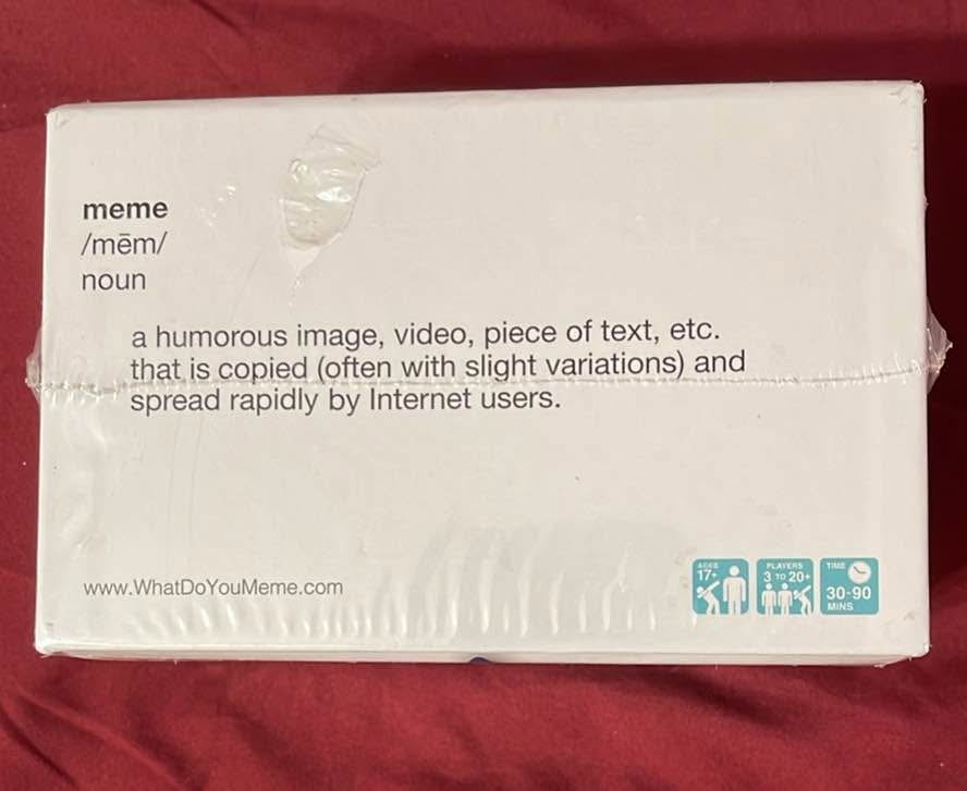 BNIB What Do You Meme? Card Game - photo 2
