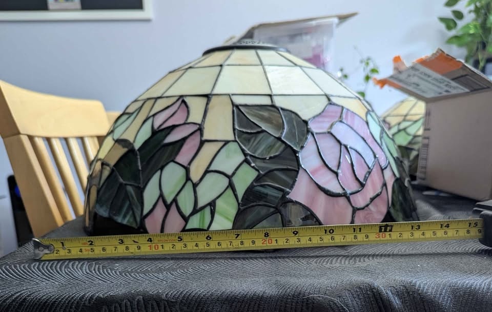 Vintage Tiffany style lampshade - photo 2