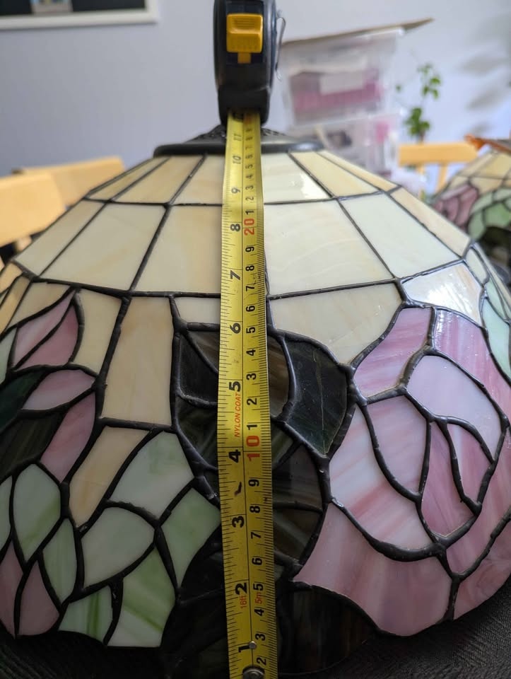Vintage Tiffany style lampshade - photo 4