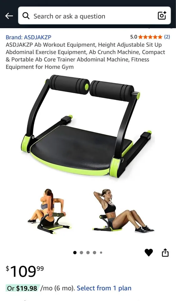 Ab Workout Equipment - New thumbnail