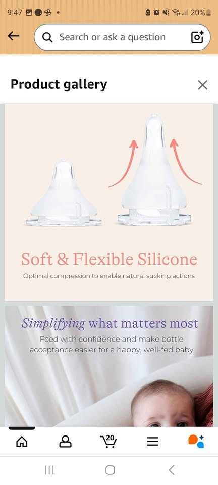 NEW Lansinoh NaturalWave Baby Bottle Nipples - XS 0+mnths (8pk) - photo 5