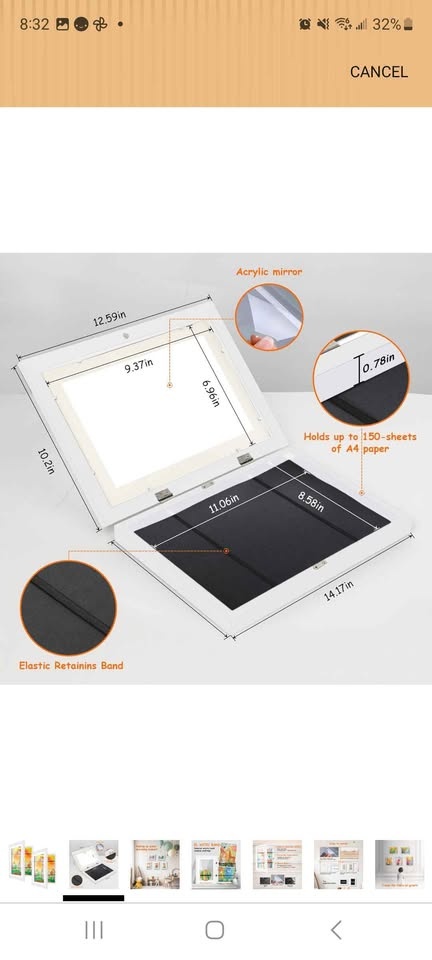NEW 2-Pack Kids Artwork Frames (8.5x11") - photo 3