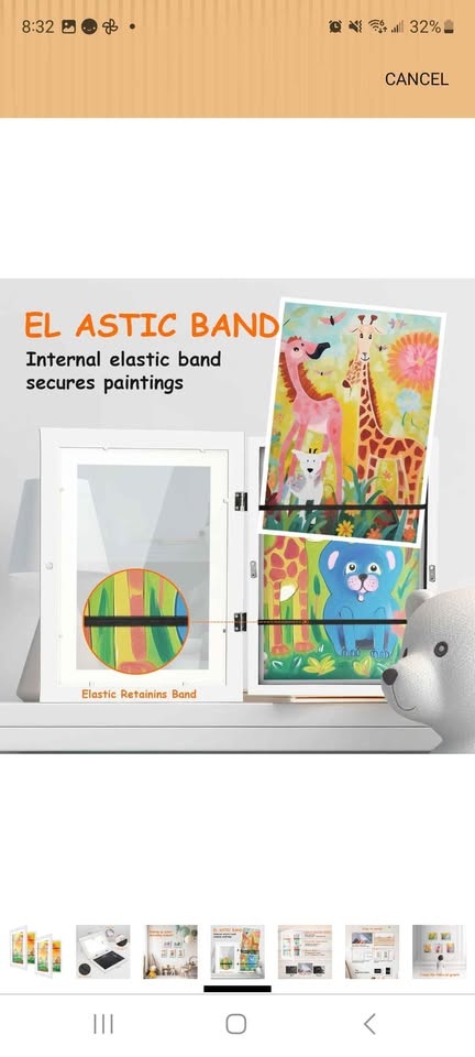 NEW 2-Pack Kids Artwork Frames (8.5x11") - photo 5