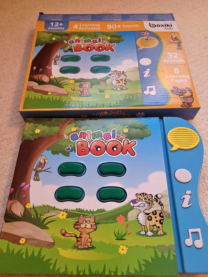 NEW Boxiki Kids Animal Sound Book