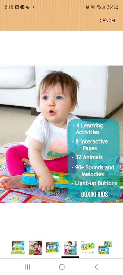 NEW Boxiki Kids Animal Sound Book - photo 3