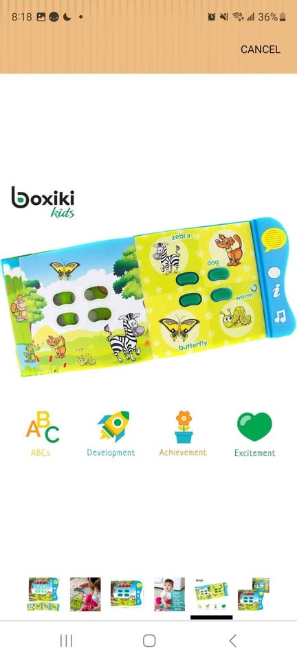 NEW Boxiki Kids Animal Sound Book - photo 5
