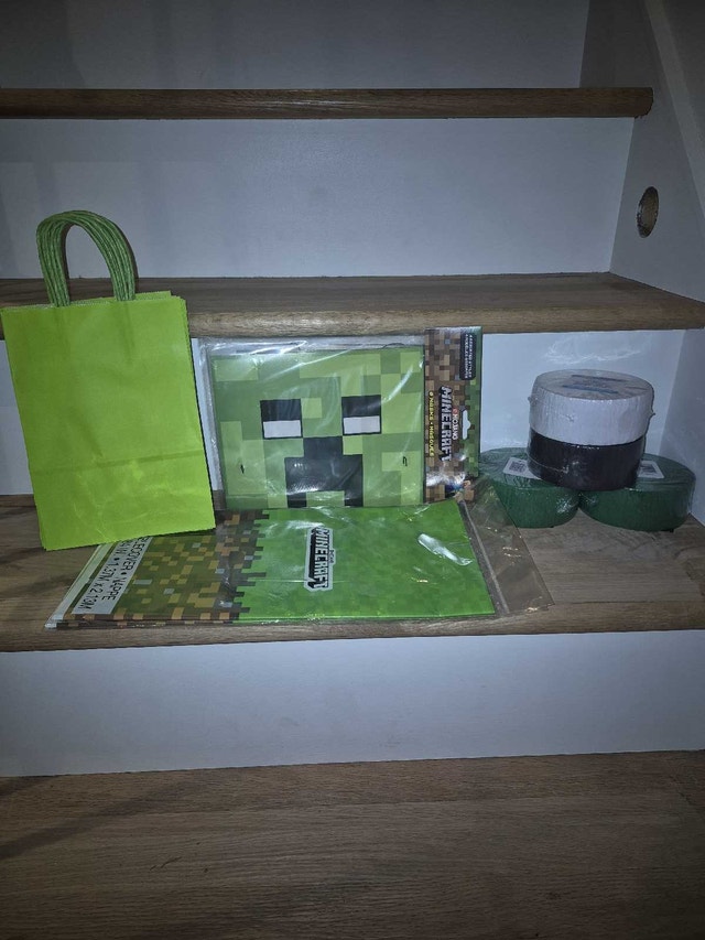 Minecraft Party Supplies Set