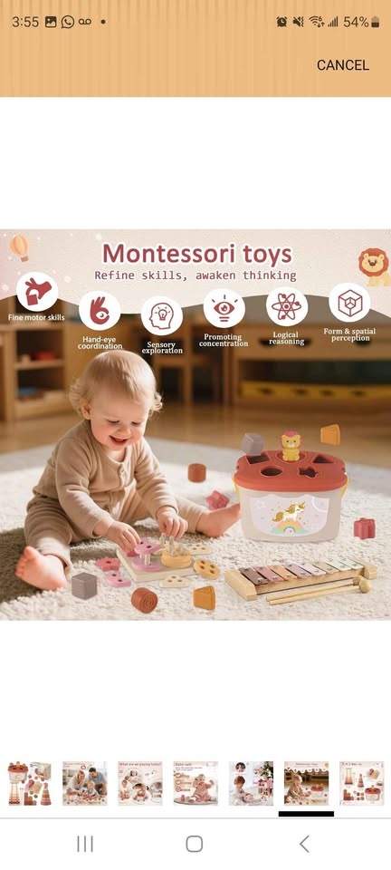 NEW - 5 in 1 Montessori Baby Toy Set - photo 4