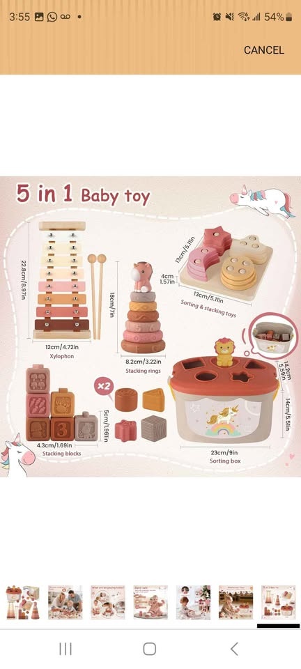 NEW - 5 in 1 Montessori Baby Toy Set - photo 5