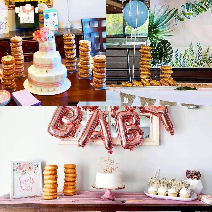 Brand new 4 Pieces Clear Acrylic Donut Stands - photo 4