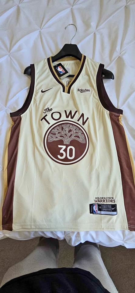 NBA Stephen Curry Jersey Warriors size 54
