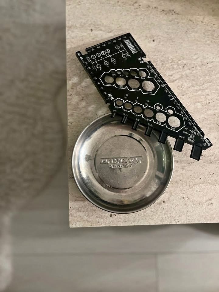 Magnetic Parts Tray & Patco Multi-Tool Gauge 🧡