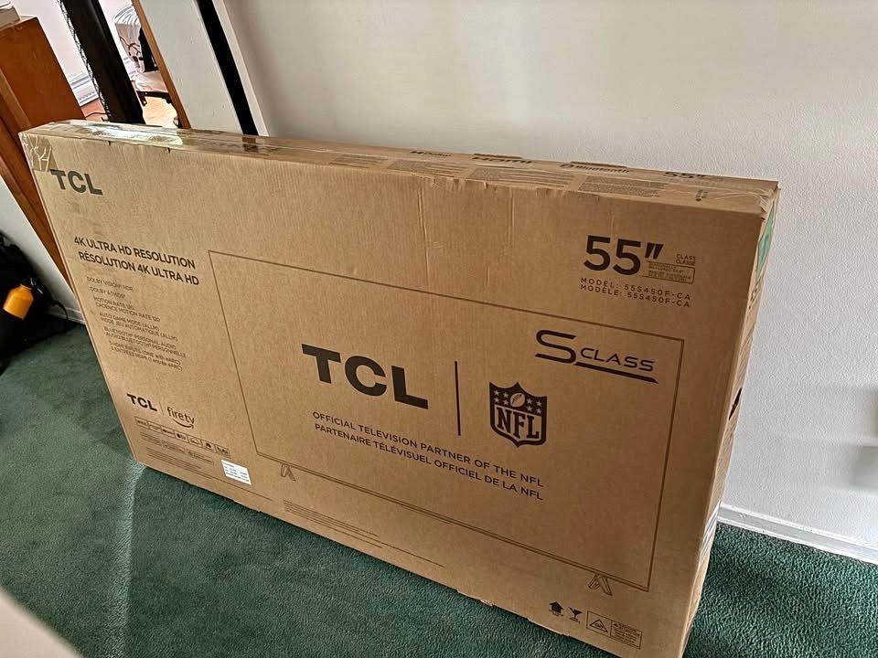 TCL 55-Inch S4 4K LED Smart TV with Fire TV