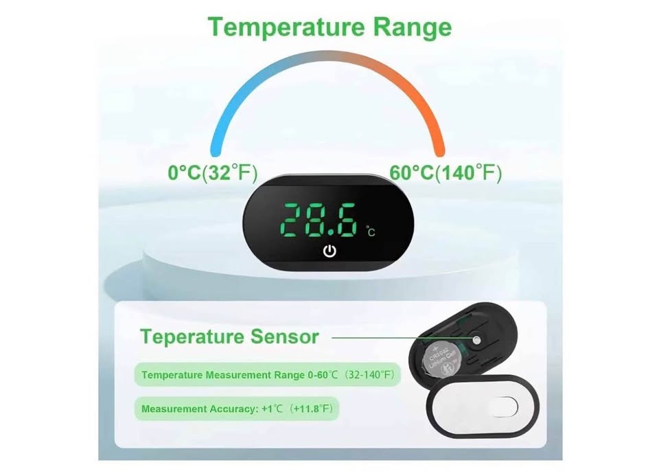 Digital Wireless Aquarium Thermometer - photo 3