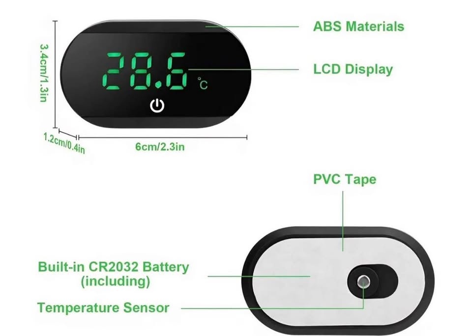 Digital Wireless Aquarium Thermometer - photo 5