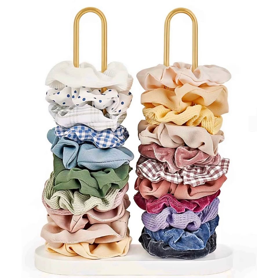 Dahey Scrunchie Holder Hair Tie Organizer Stand