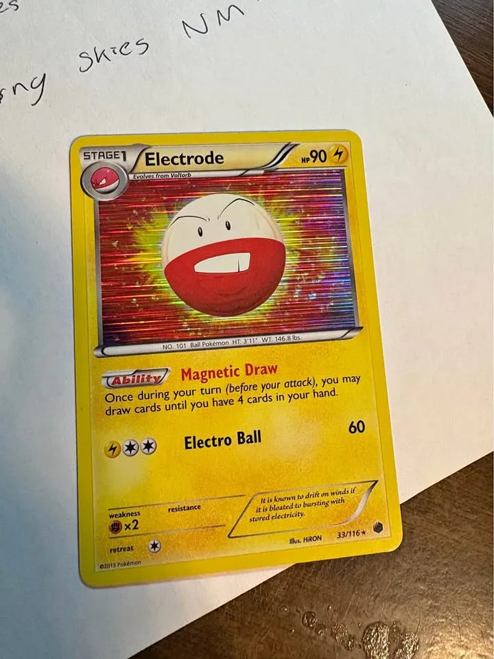 Electrode Plasma Freeze Holo LP 33/116 thumbnail