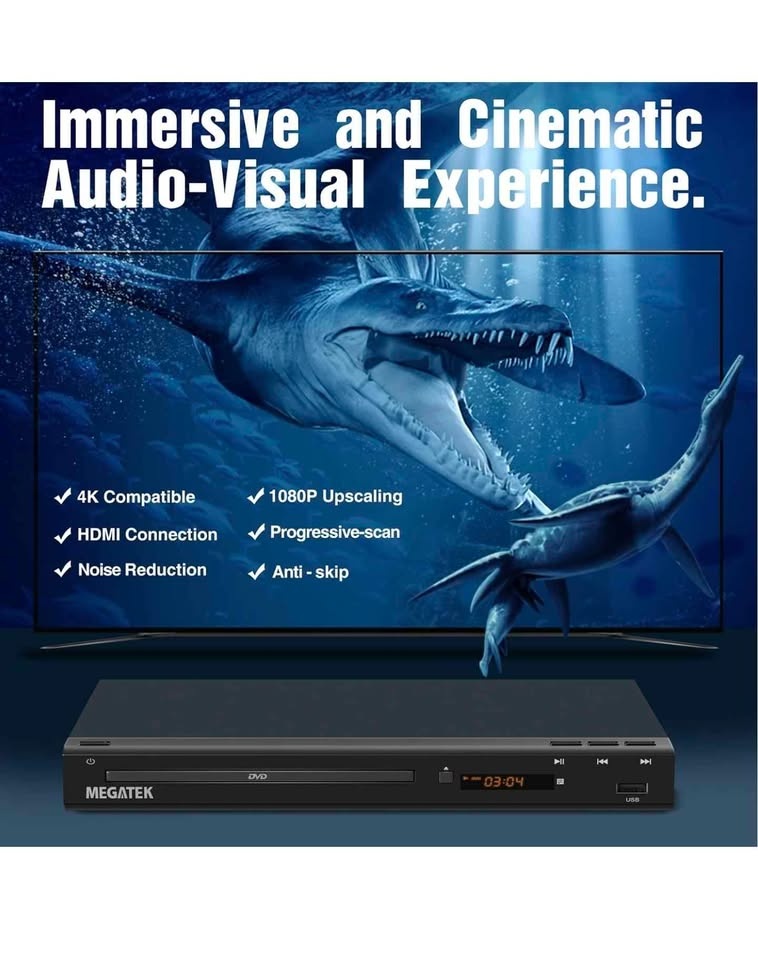 MEGATAK Multi-Region DVD Player with HDMI - photo 3