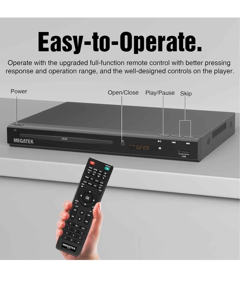 MEGATAK Multi-Region DVD Player with HDMI - photo 5