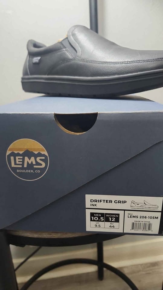 LEMS Men's Memory Foam Shoes Size 10.5 - photo 3