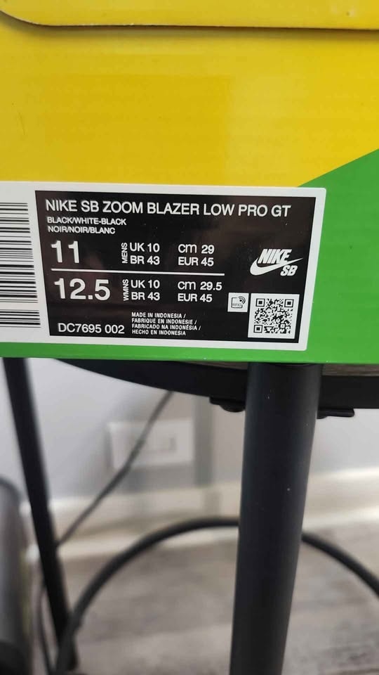 NIKE SB ZOOM BLAZER LOW PRO GT SIZE 11 - photo 4