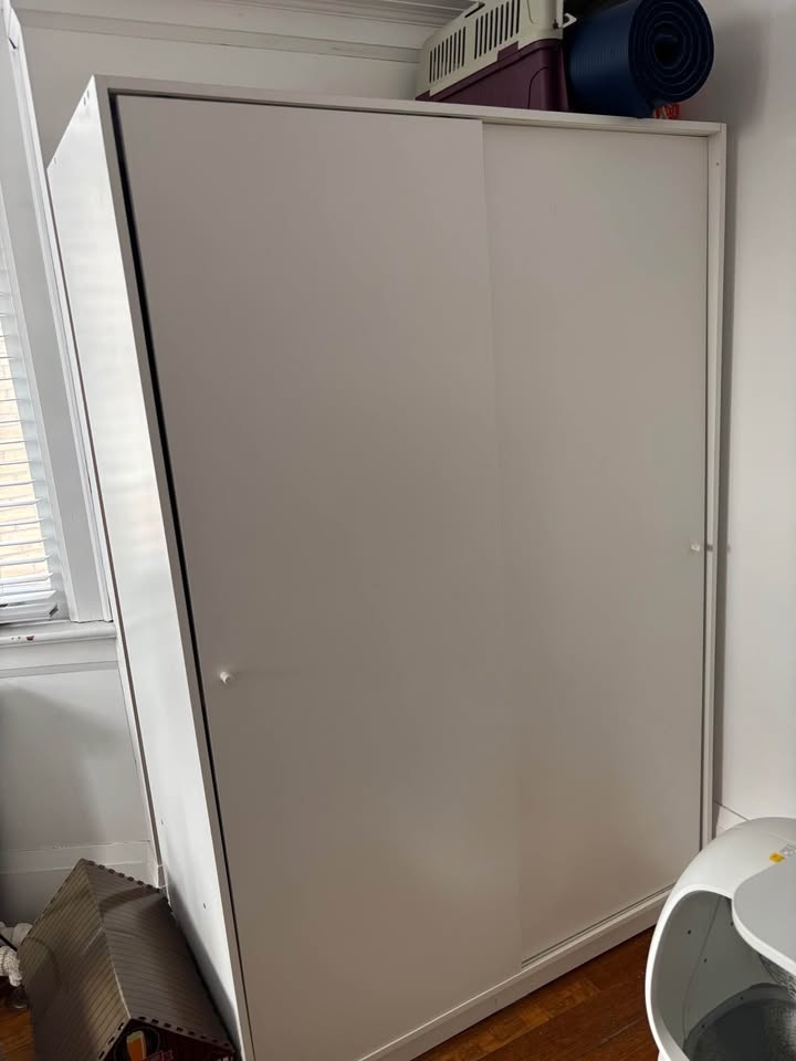 IKEA KLEPPSTAD wardrobes with sliding doors (white) - photo 2
