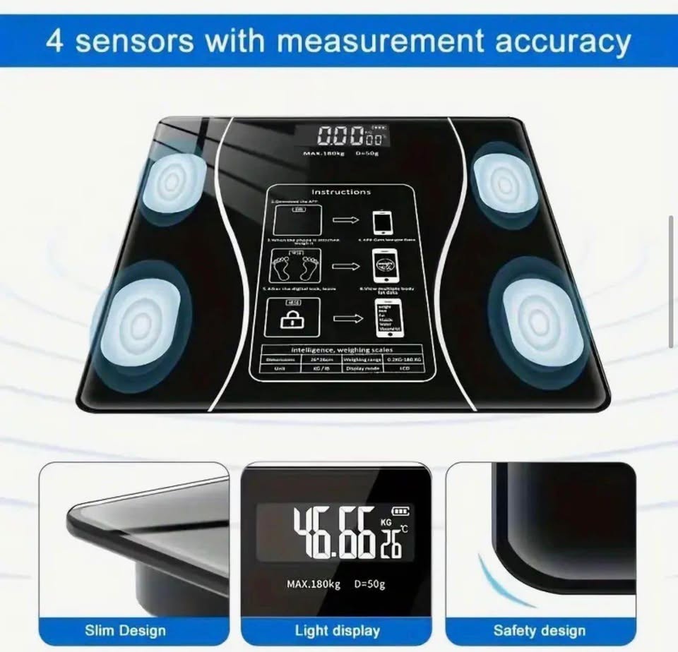 Brand new High precision electronic bathroom scale 396 lb - photo 2