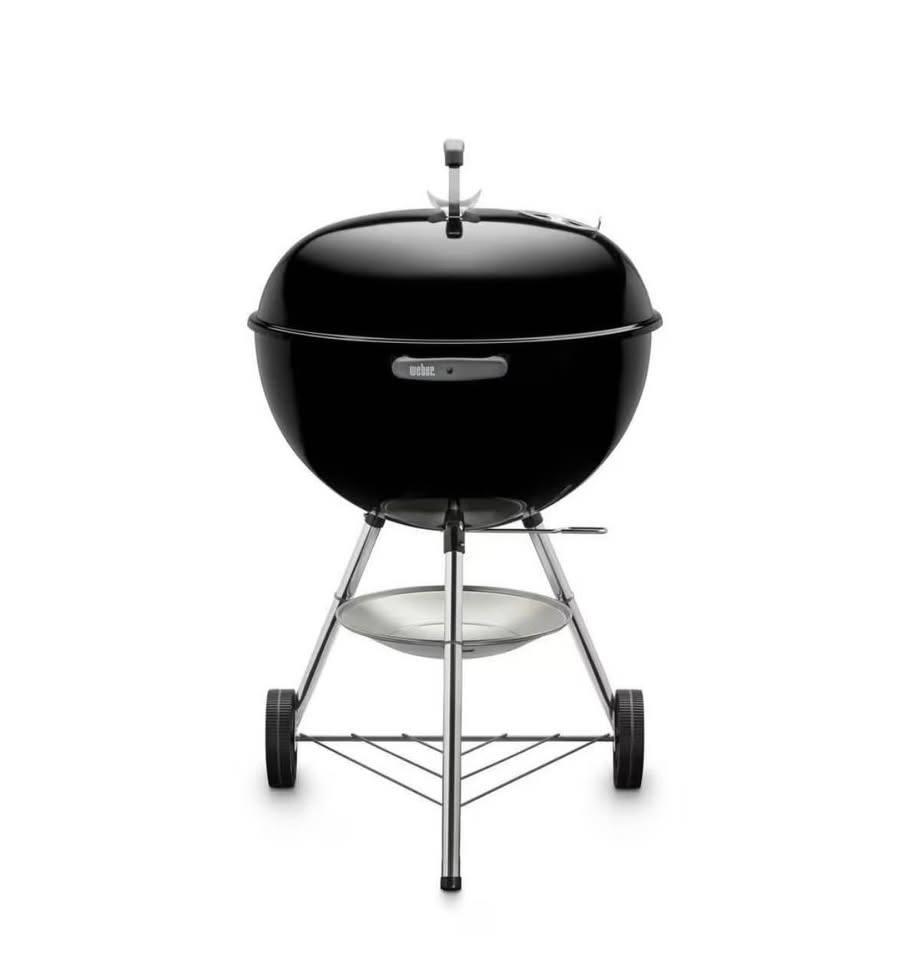WEBER ORIGINAL CHARCOAL KETTLE GRILL BBQ ON WHEELS 22”- BNIB - photo 3