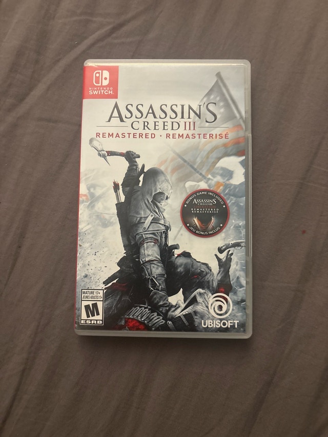 Assassin's Creed 3 Nintendo Switch